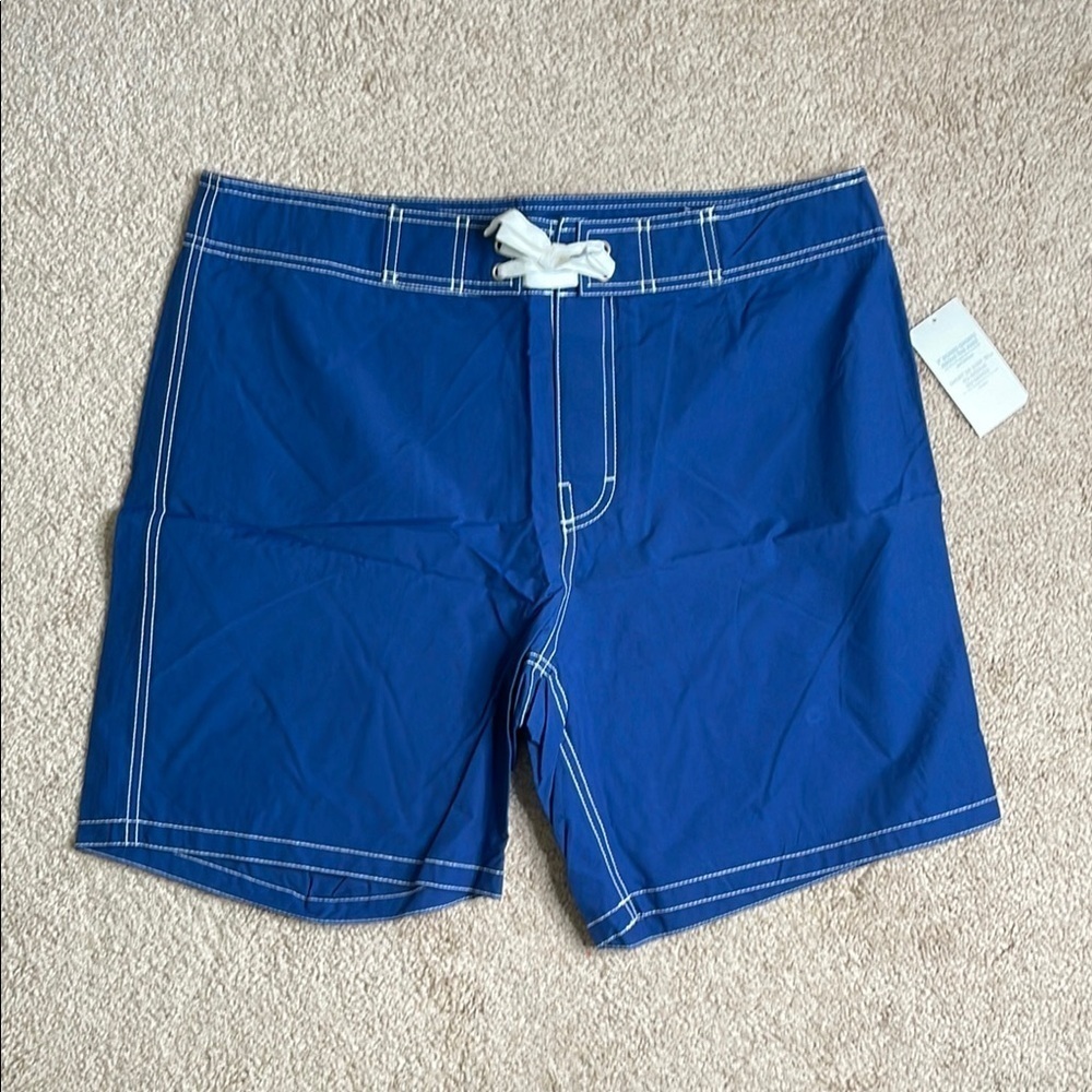 NWT Old Navy Blue Board Shorts with Drawstring